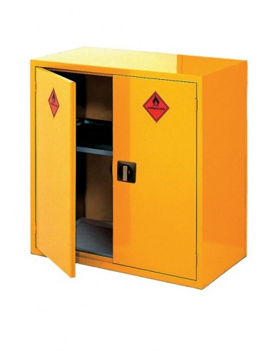 Hazardous Storage Cabinet Large Horizontal Two Door